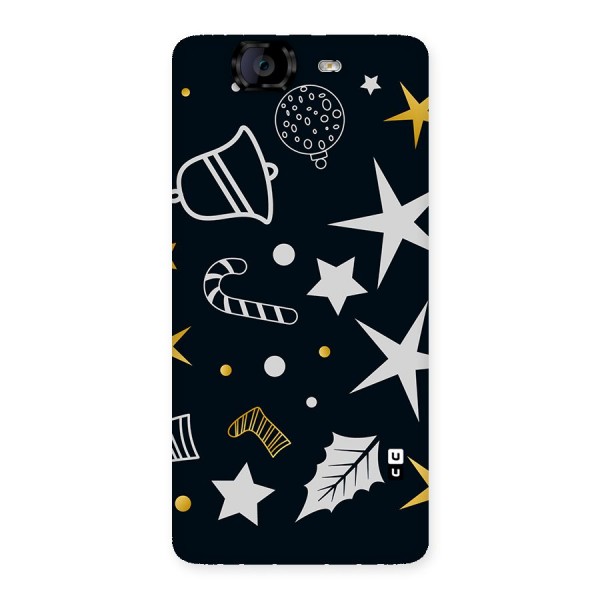 Christmas Special Pattern Back Case for Canvas Knight A350