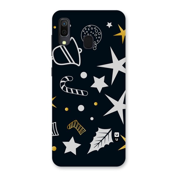 Christmas Special Pattern Back Case for Galaxy A20