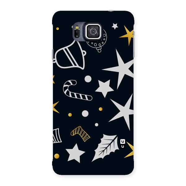 Christmas Special Pattern Back Case for Galaxy Alpha