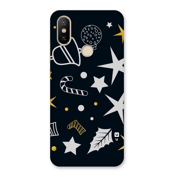 Christmas Special Pattern Back Case for Mi A2