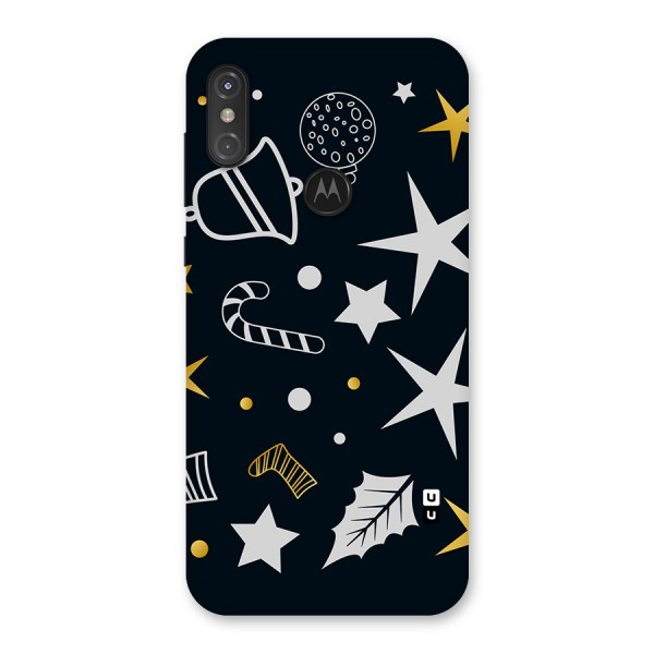 Christmas Special Pattern Back Case for Motorola One Power