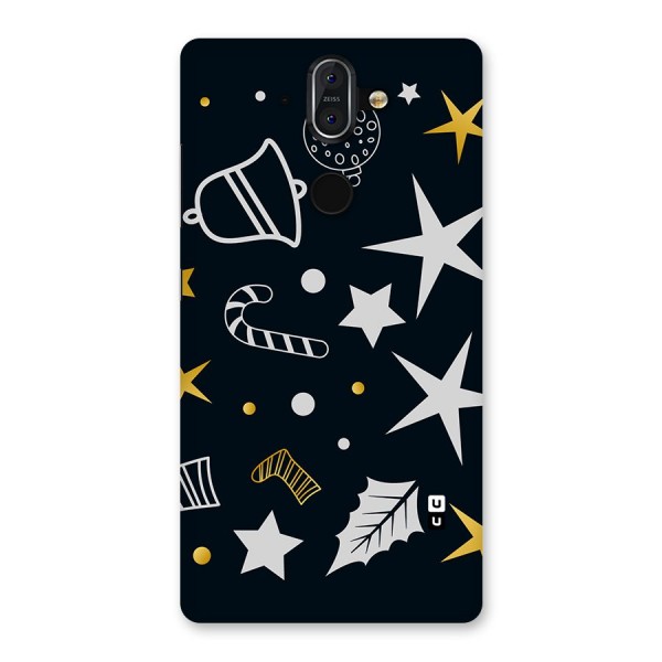 Christmas Special Pattern Back Case for Nokia 8 Sirocco