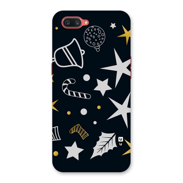 Christmas Special Pattern Back Case for Oppo A3s