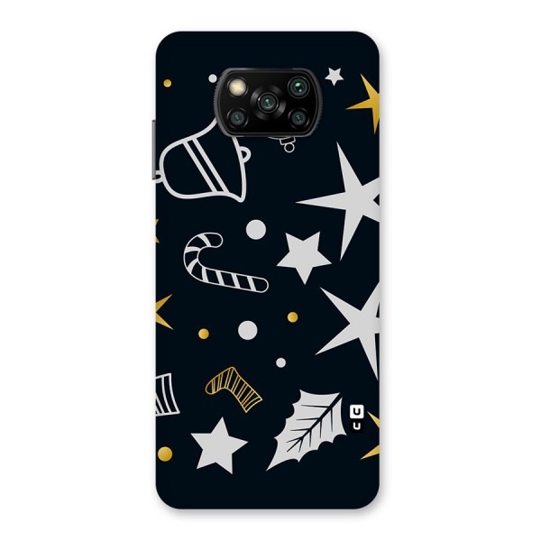 Christmas Special Pattern Back Case for Poco X3