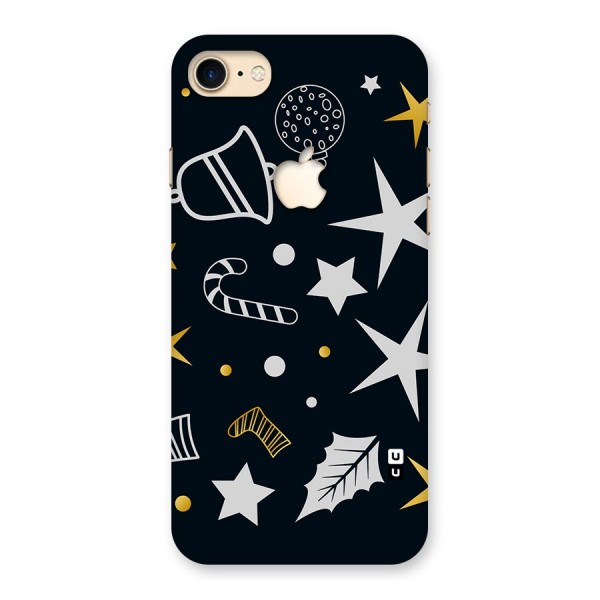 Christmas Special Pattern Back Case for iPhone 7 Apple Cut