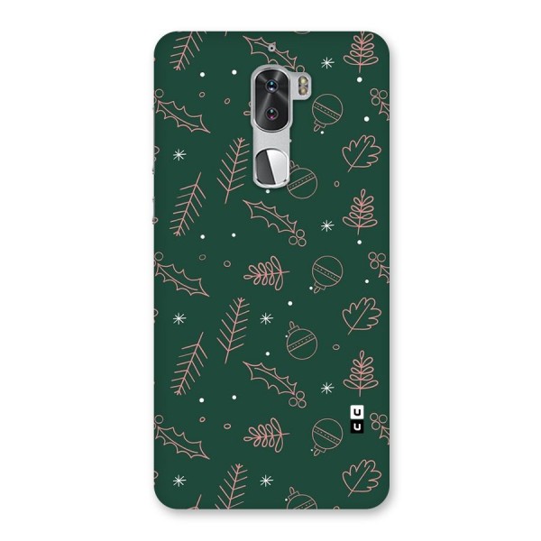 Christmas Vibes Leaves Back Case for Coolpad Cool 1