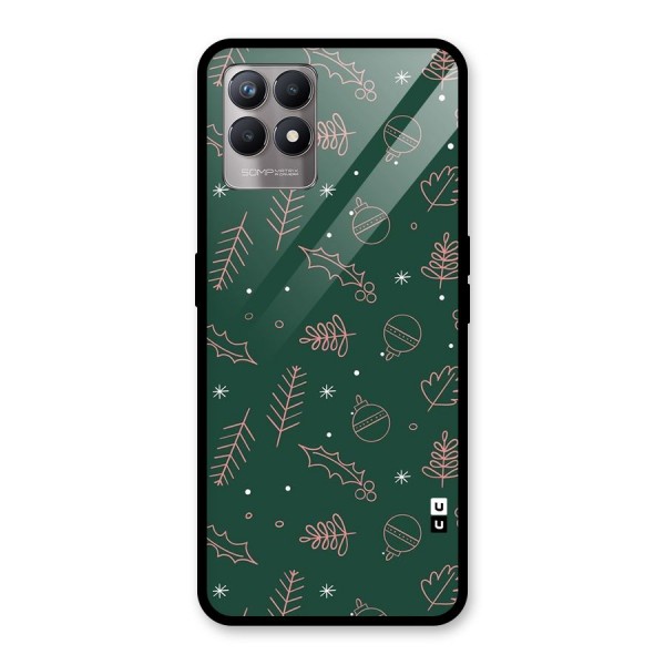 Christmas Vibes Leaves Back Case for Realme 8i