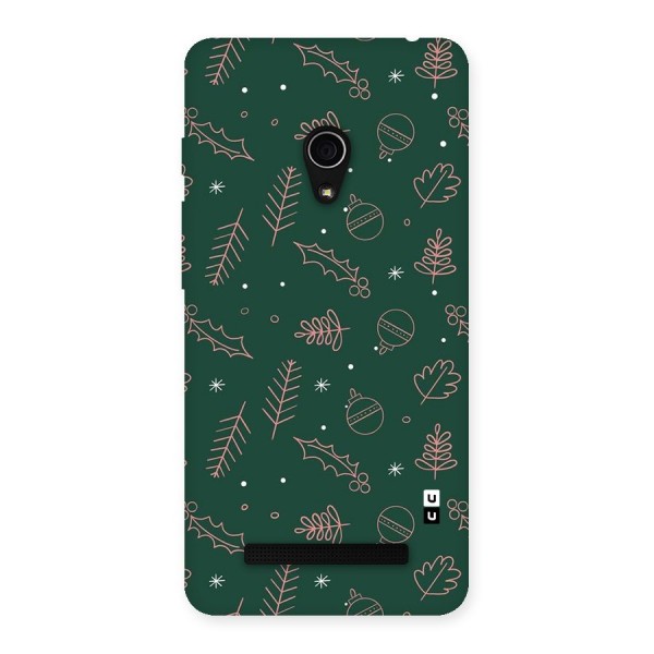 Christmas Vibes Leaves Back Case for Zenfone 5