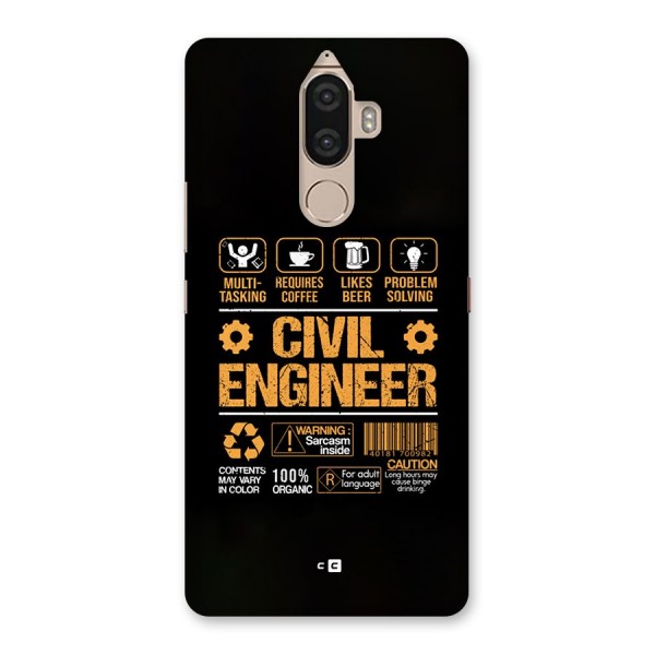 Civil Engineer Back Case for Lenovo K8 Note