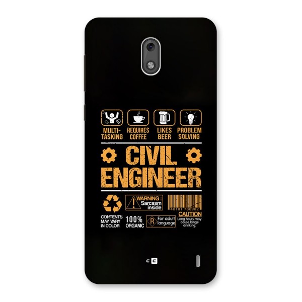 Civil Engineer Back Case for Nokia 2