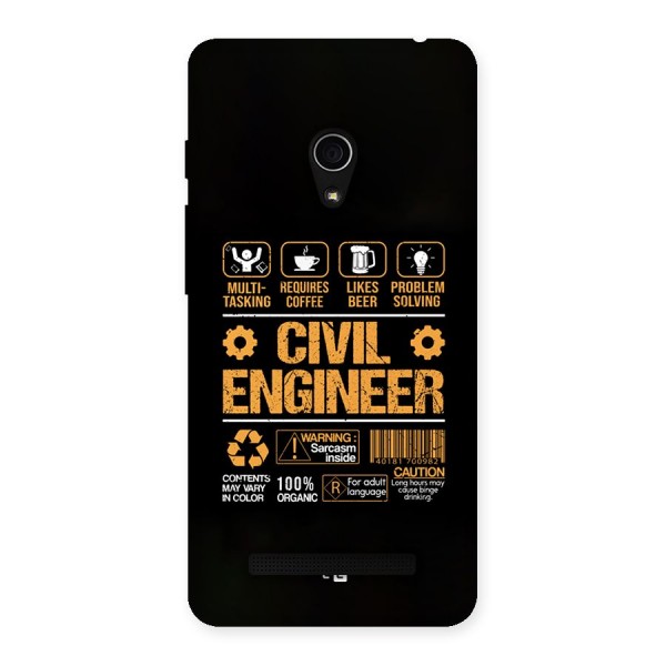 Civil Engineer Back Case for Zenfone 5