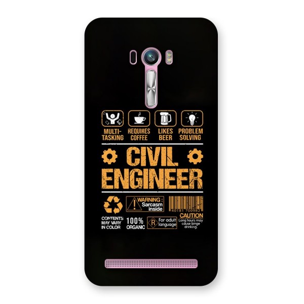 Civil Engineer Back Case for Zenfone Selfie