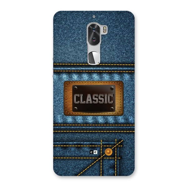 Classic Denim Back Case for Coolpad Cool 1