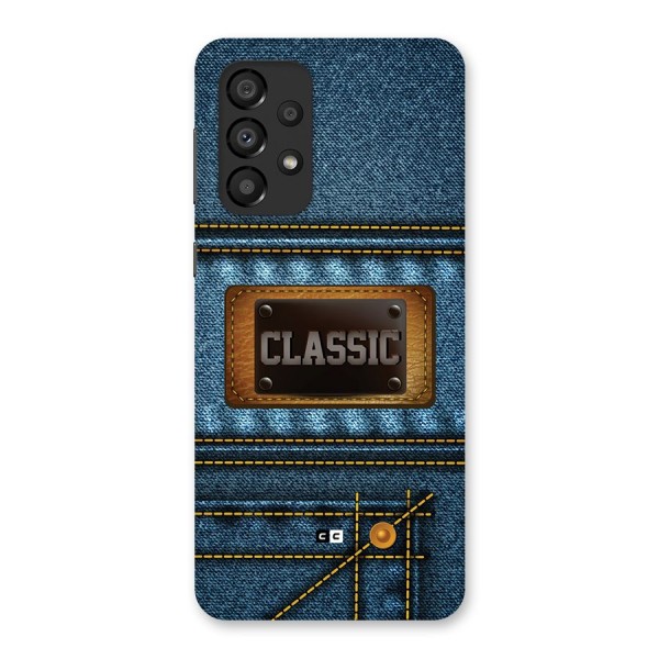 Classic Denim Back Case for Galaxy A33 5G