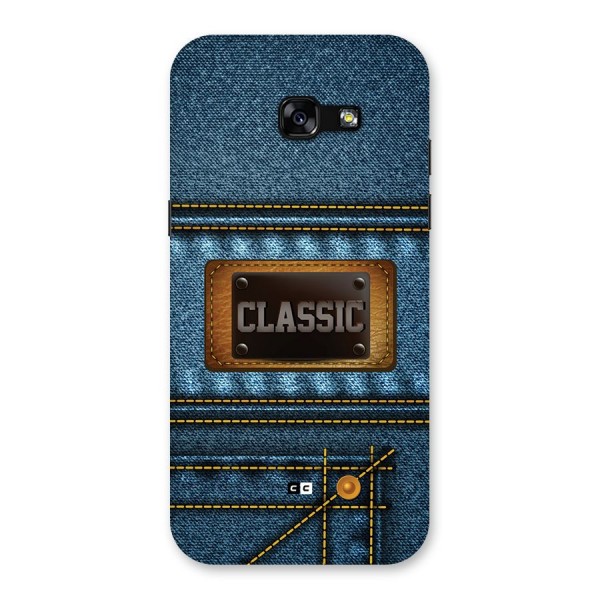 Classic Denim Back Case for Galaxy A5 2017