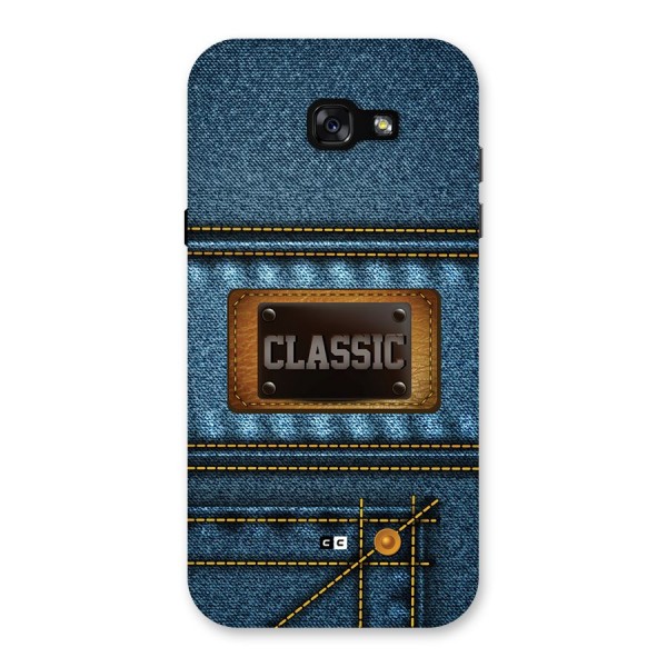 Classic Denim Back Case for Galaxy A7 (2017)