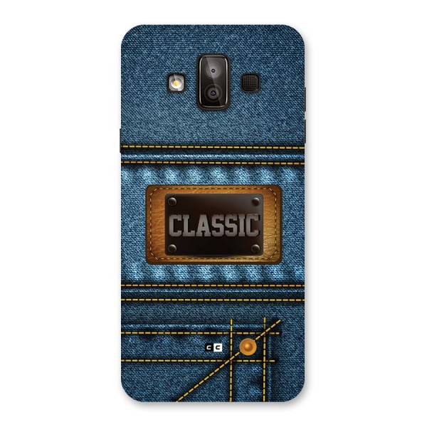 Classic Denim Back Case for Galaxy J7 Duo