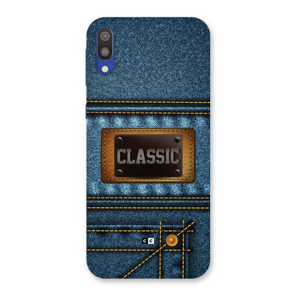 Classic Denim Back Case for Galaxy M10