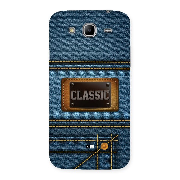 Classic Denim Back Case for Galaxy Mega 5.8