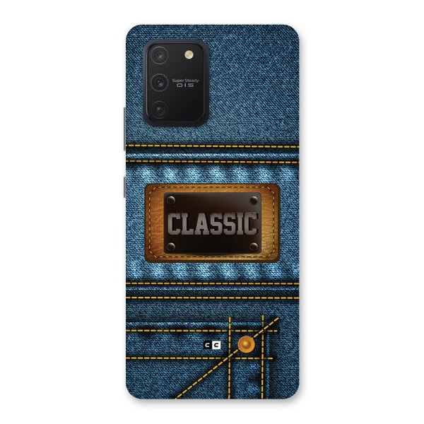 Classic Denim Back Case for Galaxy S10 Lite