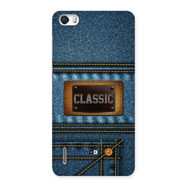 Classic Denim Back Case for Honor 6