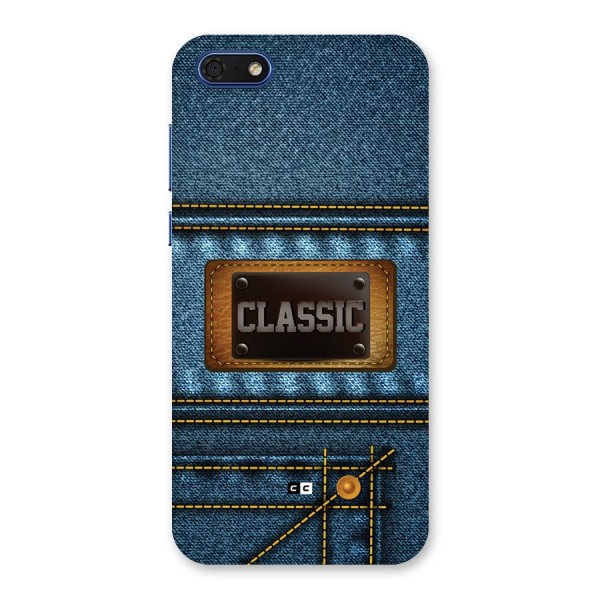 Classic Denim Back Case for Honor 7s