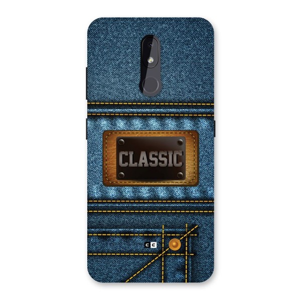 Classic Denim Back Case for Nokia 3.2