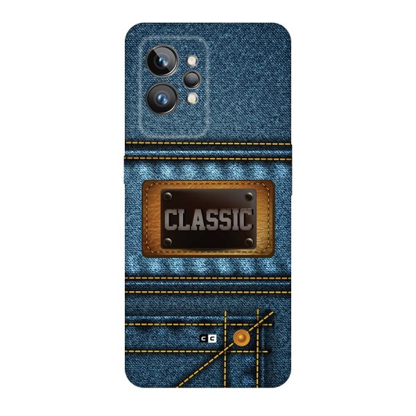 Classic Denim Back Case for Realme GT2 Pro