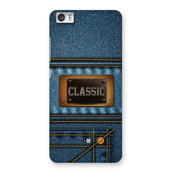 Classic Denim Back Case for Redmi Mi 5