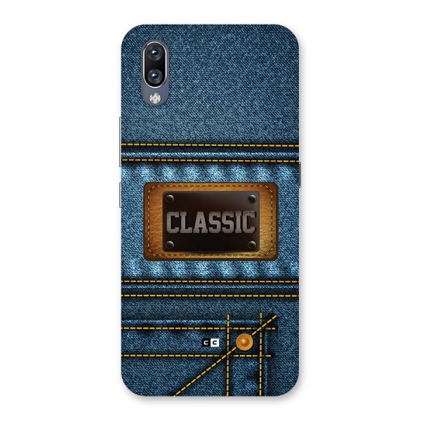 Classic Denim Back Case for Vivo NEX