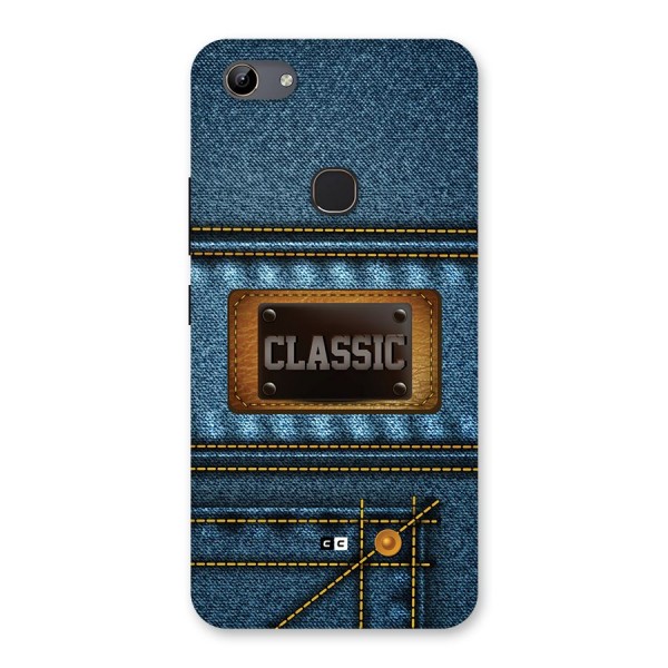 Classic Denim Back Case for Vivo Y81