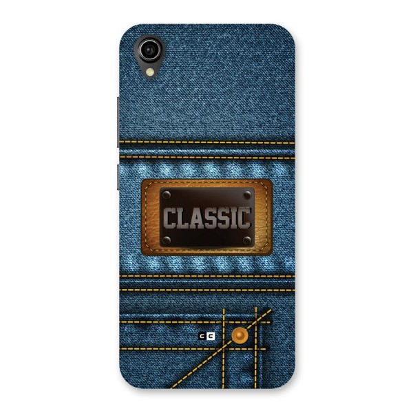 Classic Denim Back Case for Vivo Y91i