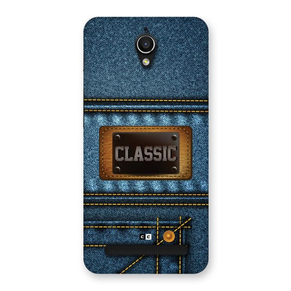 Classic Denim Back Case for Zenfone Go