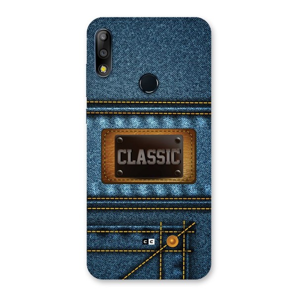 Classic Denim Back Case for Zenfone Max Pro M2