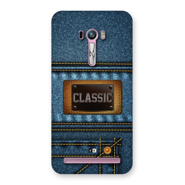 Classic Denim Back Case for Zenfone Selfie