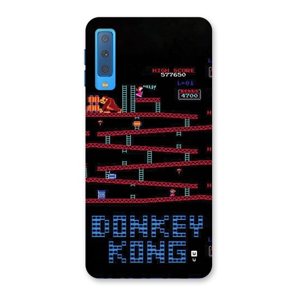 Classic Gorilla Game Back Case for Galaxy A7 (2018)