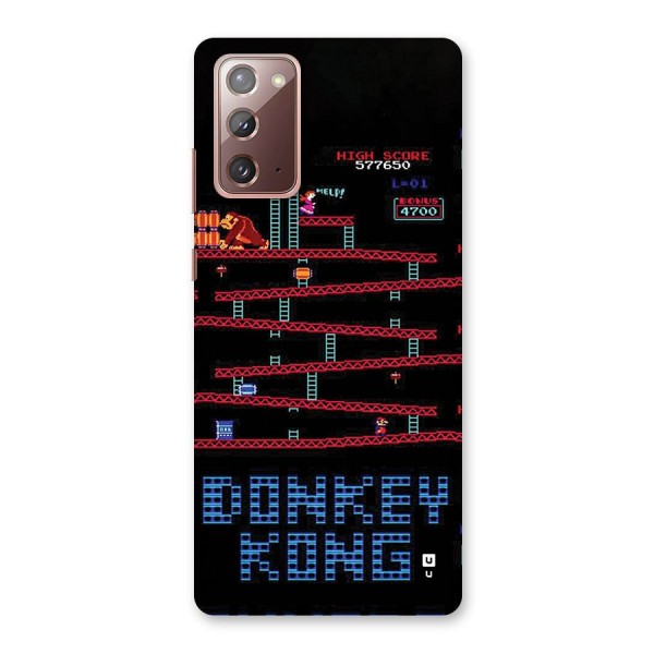 Classic Gorilla Game Back Case for Galaxy Note 20