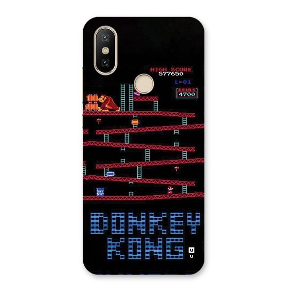 Classic Gorilla Game Back Case for Mi A2