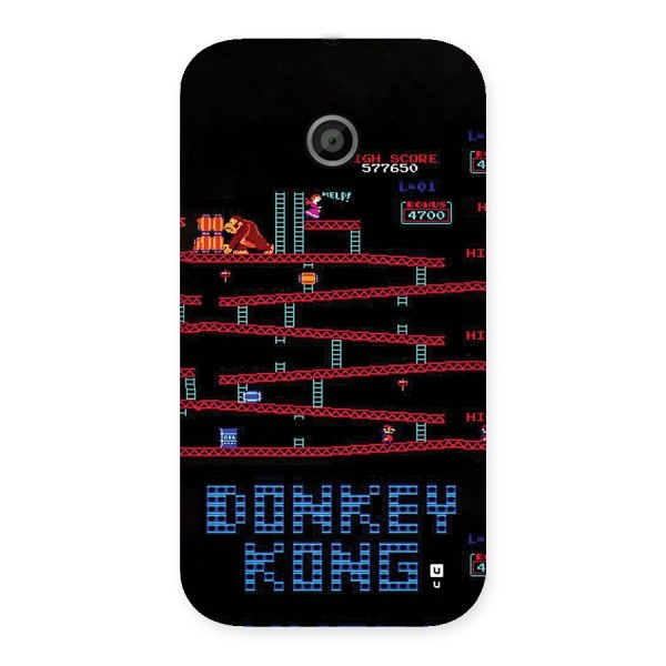 Classic Gorilla Game Back Case for Moto E