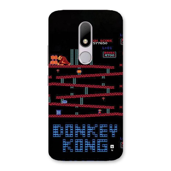 Classic Gorilla Game Back Case for Moto M