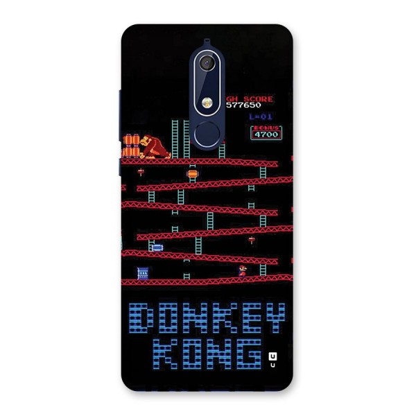 Classic Gorilla Game Back Case for Nokia 5.1