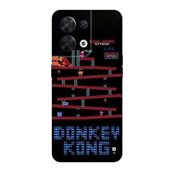 Classic Gorilla Game Back Case for Oppo Reno8 5G