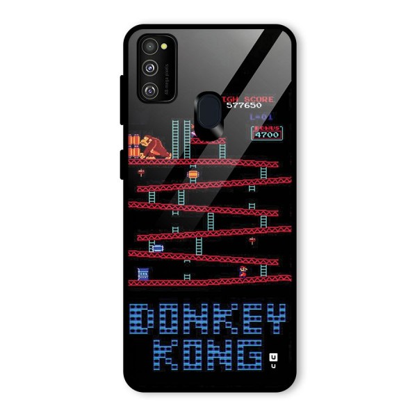 Classic Gorilla Game Glass Back Case for Galaxy M21