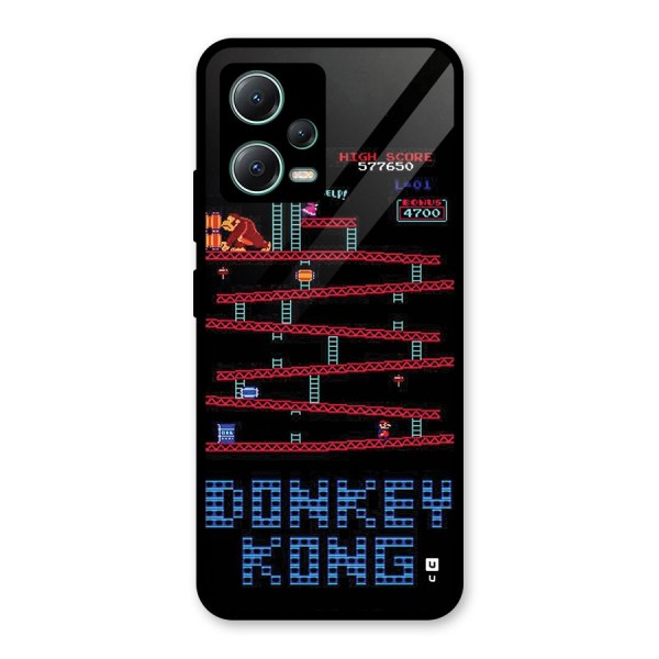 Classic Gorilla Game Glass Back Case for Poco X5