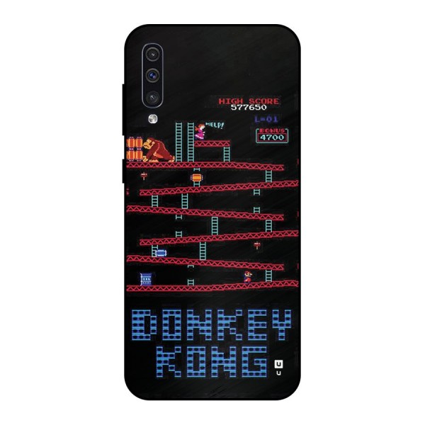 Classic Gorilla Game Metal Back Case for Galaxy A50