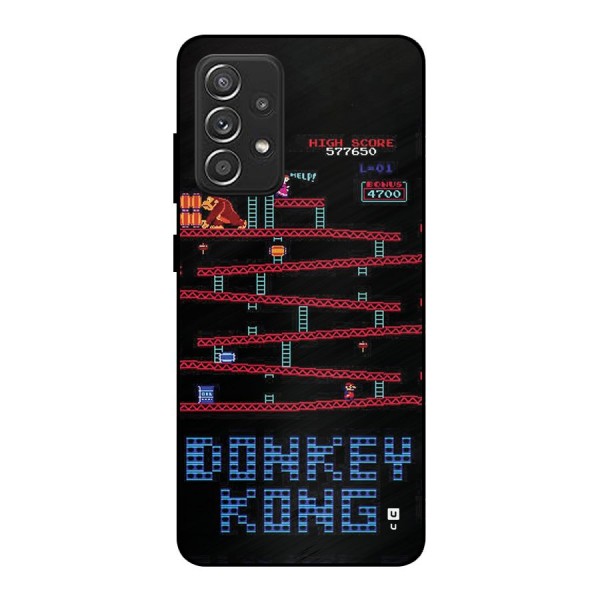 Classic Gorilla Game Metal Back Case for Galaxy A52