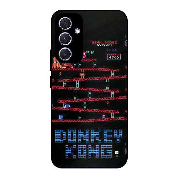 Classic Gorilla Game Metal Back Case for Galaxy A54