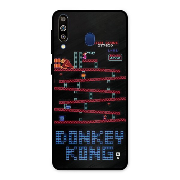 Classic Gorilla Game Metal Back Case for Galaxy M30