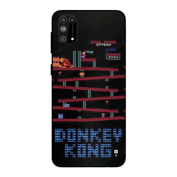 Classic Gorilla Game Metal Back Case for Galaxy M31