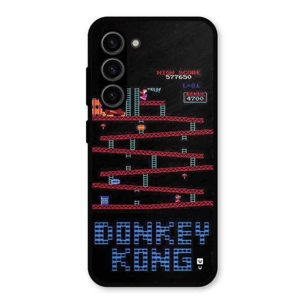 Classic Gorilla Game Metal Back Case for Galaxy S23